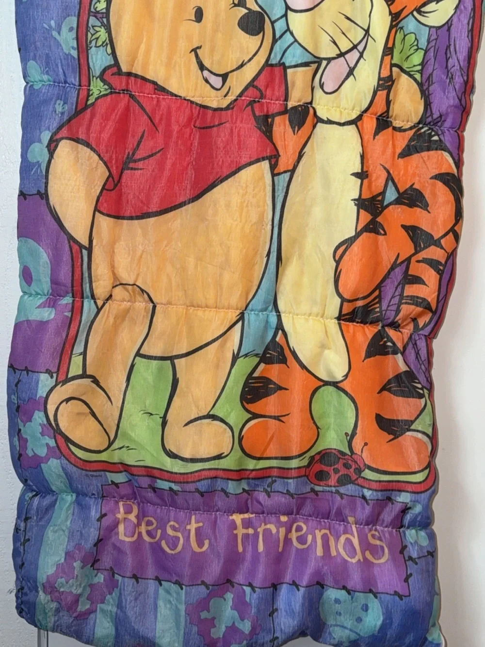Vintage Winnie the Pooh kids sleeping bag
